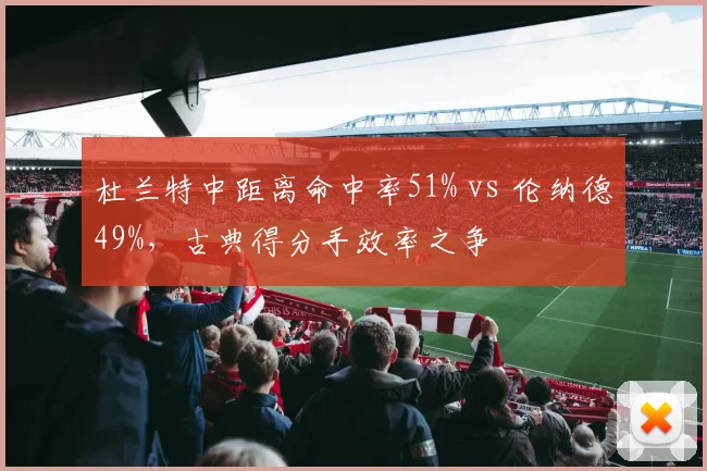 杜兰特中距离命中率51% vs 伦纳德49%，古典得分手效率之争